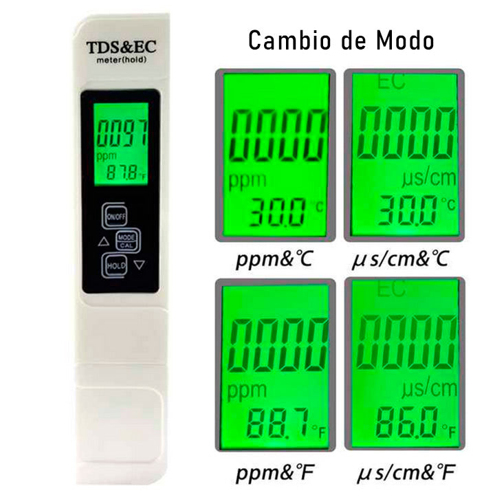 MEDIDOR DE AGUA TDS 4 EN 1 / PAGO CONTRA ENTREGA