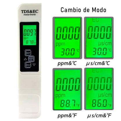 MEDIDOR DE AGUA TDS 4 EN 1 / PAGO CONTRA ENTREGA