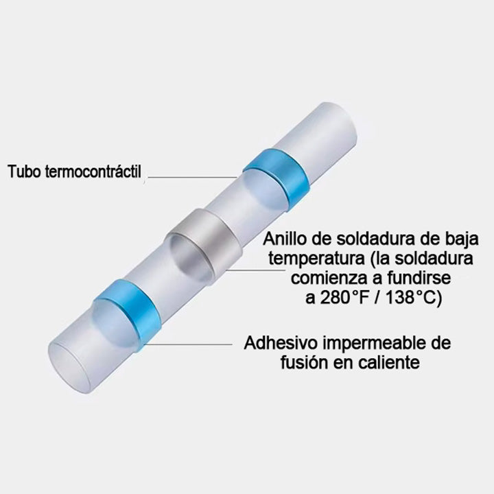 2 SETS DE CONECTORES DE SOLDADURA 100 C/U - PAGO CONTRA ENTREGA