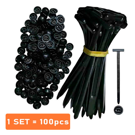 BRIDA TIPO CORBATA CON BOTÓN DE ANCLAJE DE SEGURIDAD/ PAGO CONTRA ENTREGA