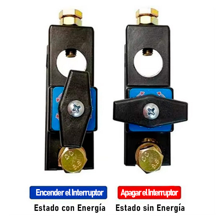 INTERRUPTOR DE BATERÍA PARA AUTO – EVITA DESCARGAS Y ROBOS / PAGO CONTRA ENTREGA