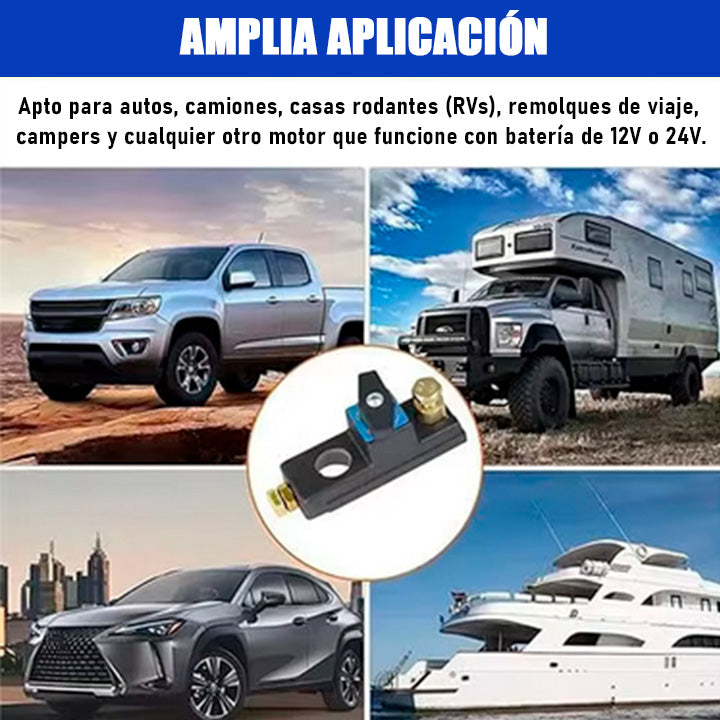 INTERRUPTOR DE BATERÍA PARA AUTO – EVITA DESCARGAS Y ROBOS / PAGO CONTRA ENTREGA