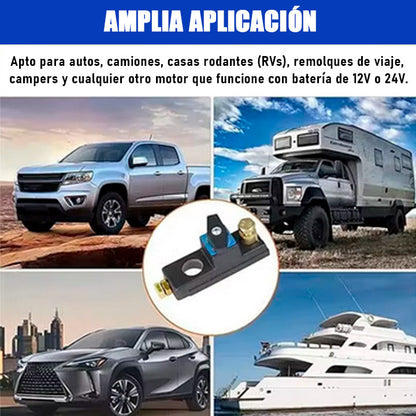 INTERRUPTOR DE BATERÍA PARA AUTO – EVITA DESCARGAS Y ROBOS / PAGO CONTRA ENTREGA