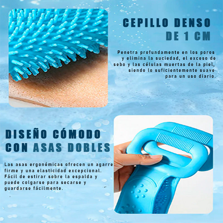 CEPILLOS EXFOLIANTES DE SILICONA PARA LA DUCHA / PAGO CONTRA ENTREGA
